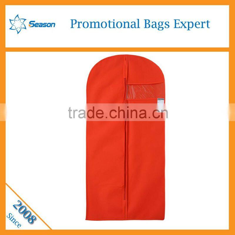 Wholesale Price Waterproof Non Woven Suit Cover Fodable garment bag wholesale