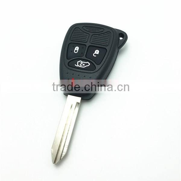 Hot-selling Chrysler key 3 button remote key blank, chrysler remote key shell