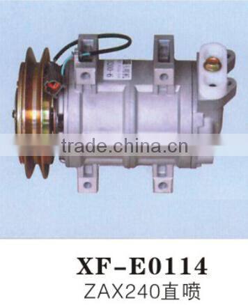 Excavator ZAX240 direct injection air compressor