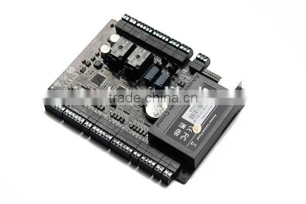 ZK C3-200 package B card access control pane with power supply metal box and battery function TCP/IP 2 doors access controller