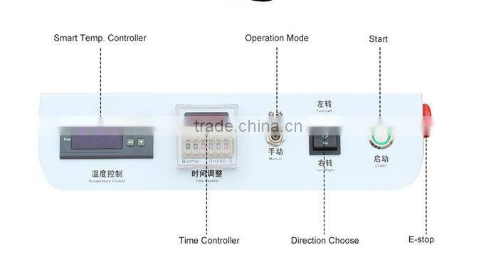 DINGHUA DH-CP3 Full Set LCD Repair Machine with CE for Mobile Phone LCD Glass Refurbishing from Start to End