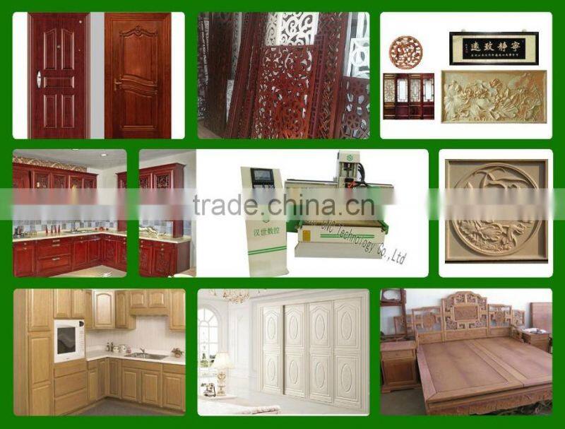 HS1325A three steps High Frequency Wood Board engraving and milling Joining Machine