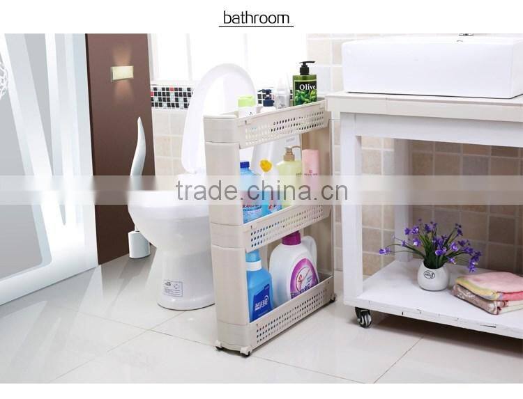 Plastic commodity shelf for storage