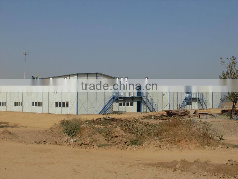 Temporary housing for mining camp China