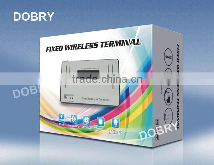 Single port GSM FWT fixed wireless terminal for PBX, telephone alarm system