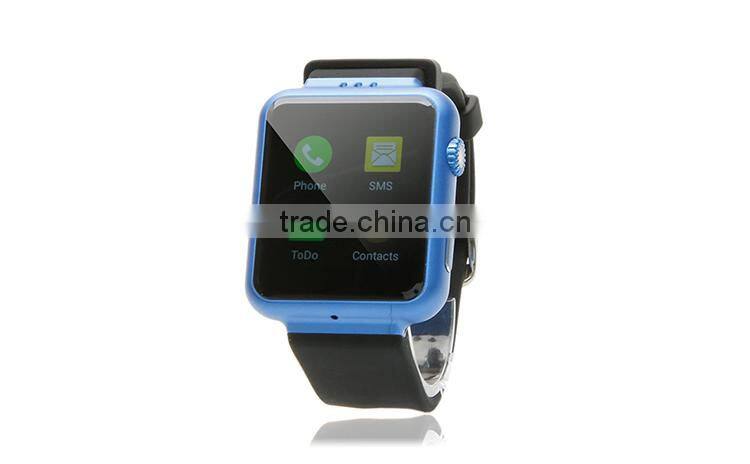 New design k8 smart watch 2015 bluetooth android 4.4 with SMS , FM , gps , gprs , wifi , camera With 1.54 inch Screen mt6572 3G