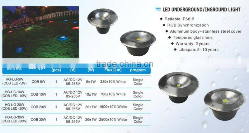 3W RGB Ied step light