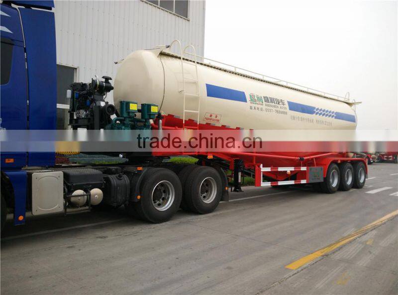 Trailer Manufacturer Shengrun 43CBM Bulk Cement Tanker Trailer