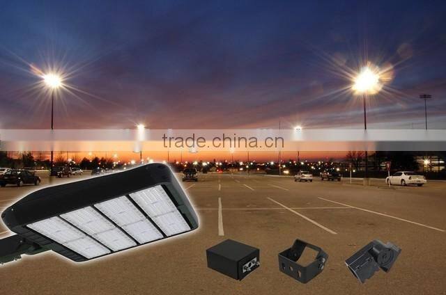 UL DLC Certification and Magnesium Alloy housing 200w led outdoor parking lot lighting