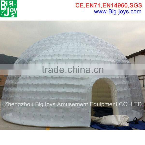 Kid's favorite customized inflatable party dome tent professional