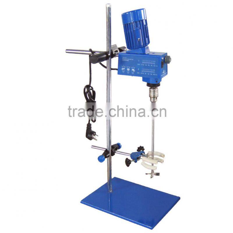 lab mixing machine in little jar