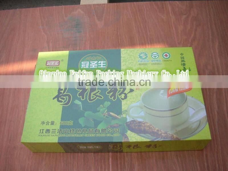 Paperbox 3D cellophane packaging machine