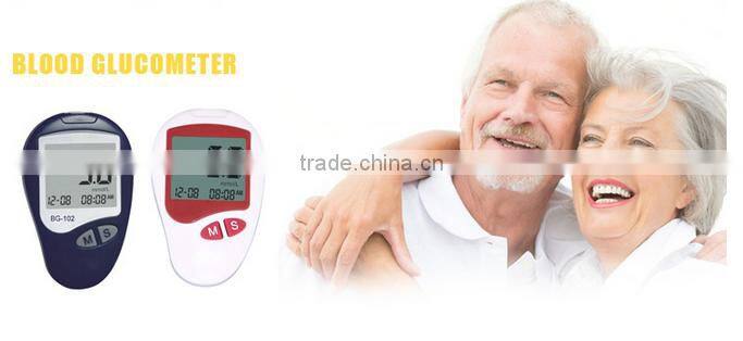 lastest quick reading diabetes test blood glucometer and strip High Quality blood sugar tester manufacture OEM