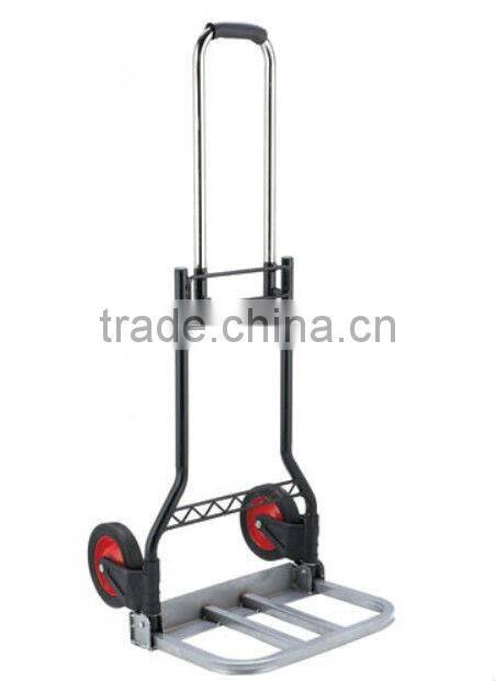 Heavy-duty folding luggage trolley