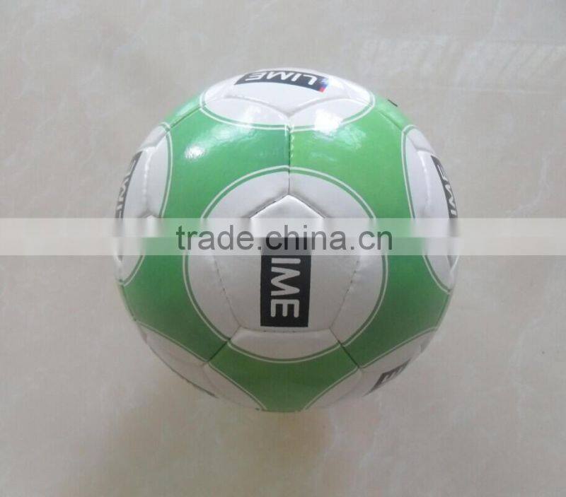 Official size 5 PU hand stitched soccer ball.Hand stitched football