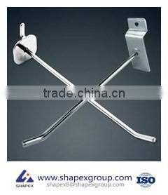 single metal display hook