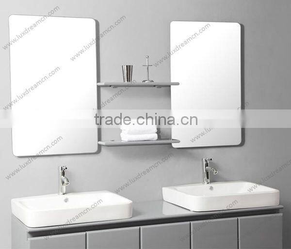 Grey 60" european wall mount bathroom vanity cabinet