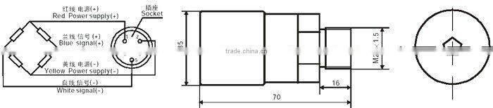 Pressure sensor YB6A