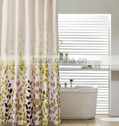 Made in China Print Polyester Shower Curtain