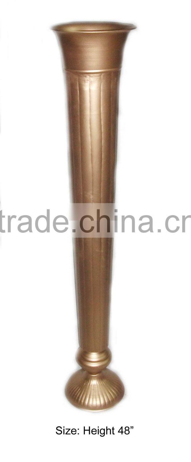 Excellent quality copper flower vases
