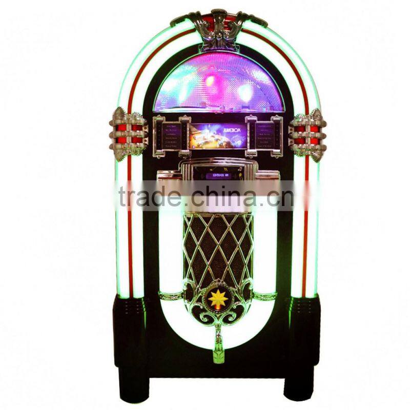 2016 new product dab radio jukebox station with bluetooth speaker