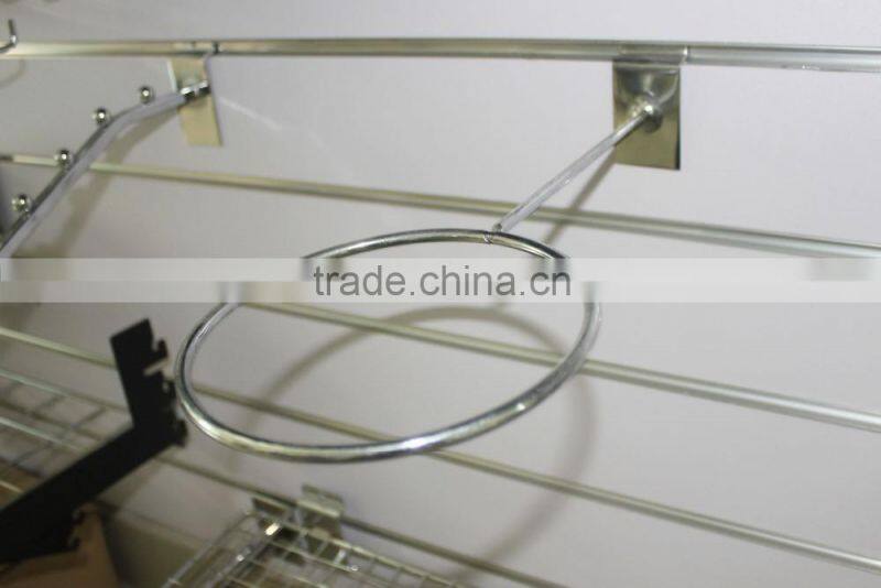 Chrome Ball Holder for Slatwall