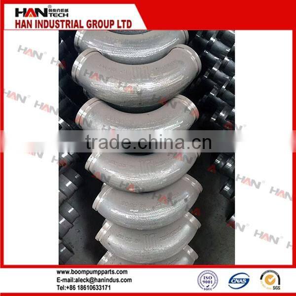 High Mangenese Casting elbow DN125 R275 90D for putzmeister conrete pump parts