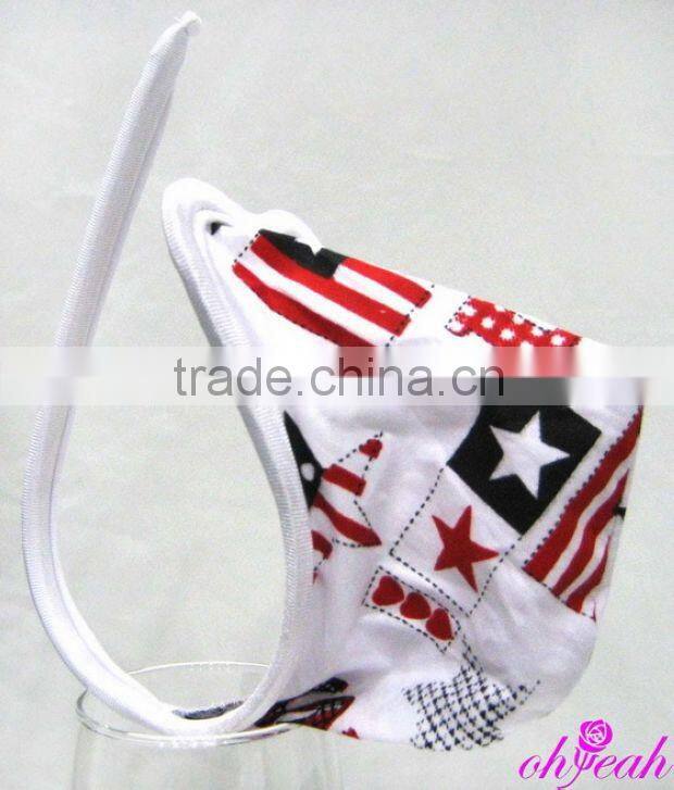 Royal blue sexy mature men c-string sex for sale