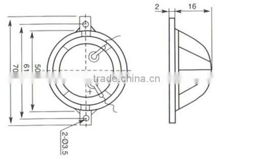 20KHZ dog repeller ultrasonic speaker
