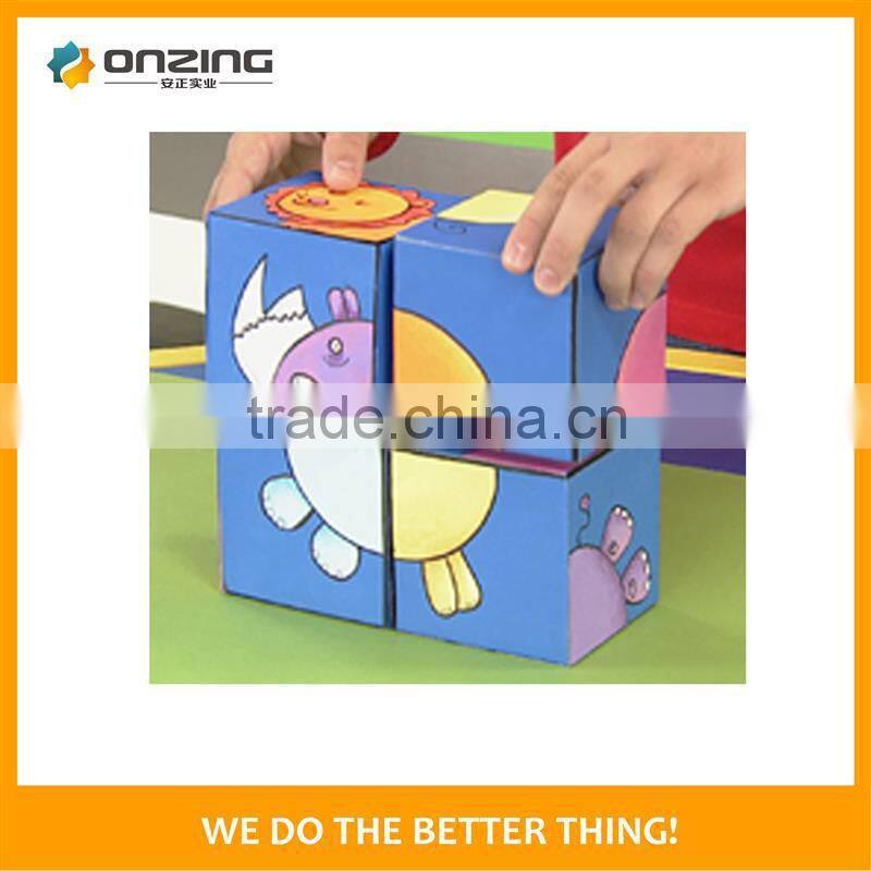 Onzing good quality 8x8x8 loose leaf paper cube for office