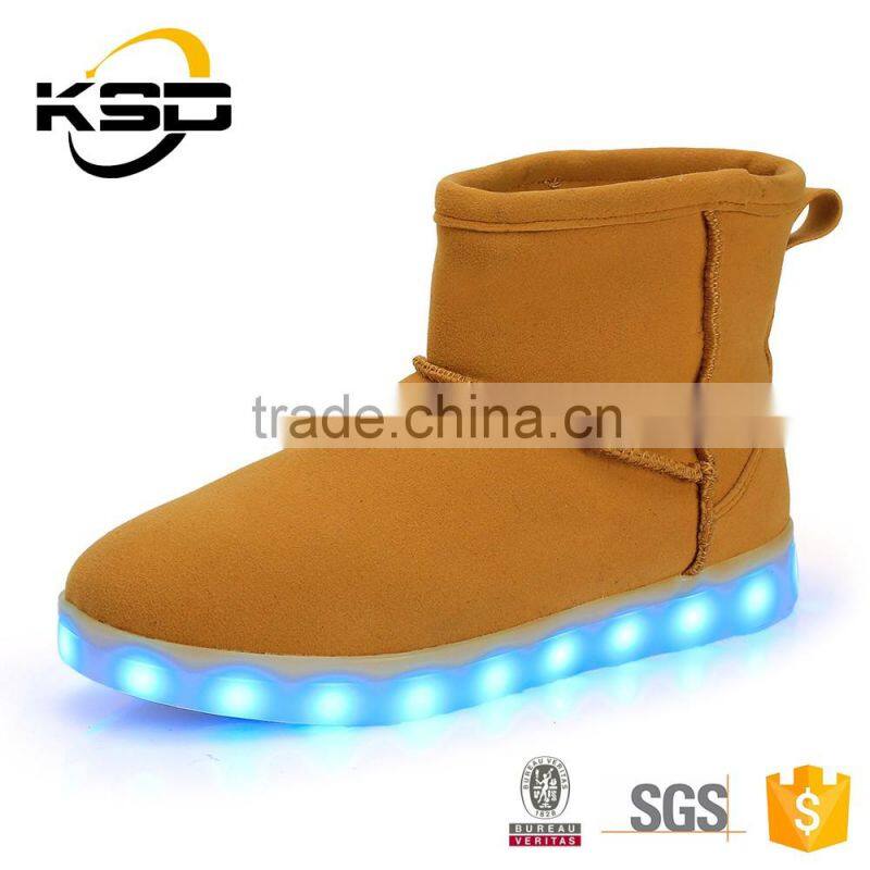 2016 New Arrival Popular Men Shoes Luminous LED Light Up Shoes