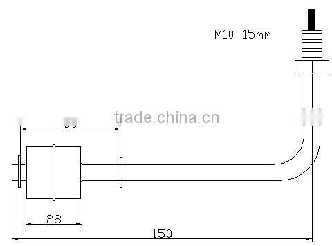 stainless single point Side-Mounted Float Water Level Switch