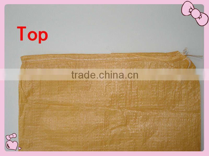 2013 Brown Colour PP Woven Bags For Packing