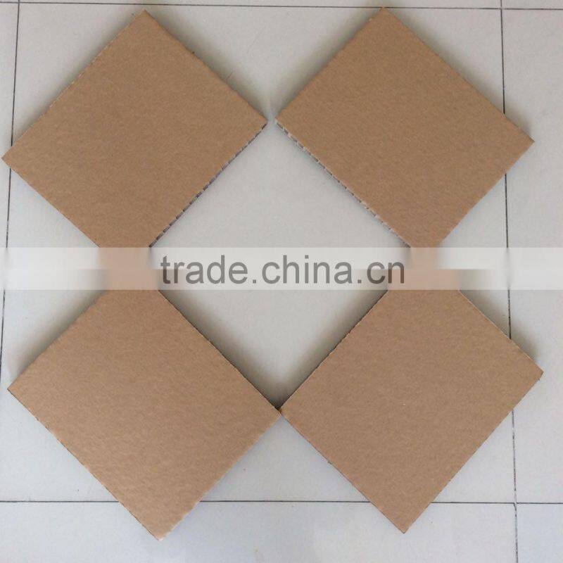 Goods protection paperboard pad and honeycomb material used for transprotation