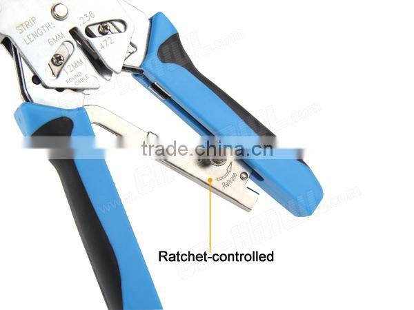 Network Cat6 RJ45 cable lug Crimping Tool network cable crimp tool for Flat and Round cable