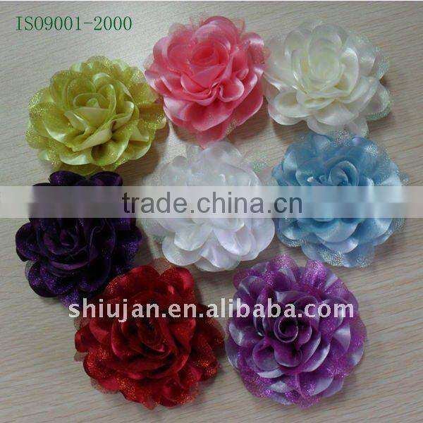 Chiffon/Satin/Organza/Silk Fabric Flower