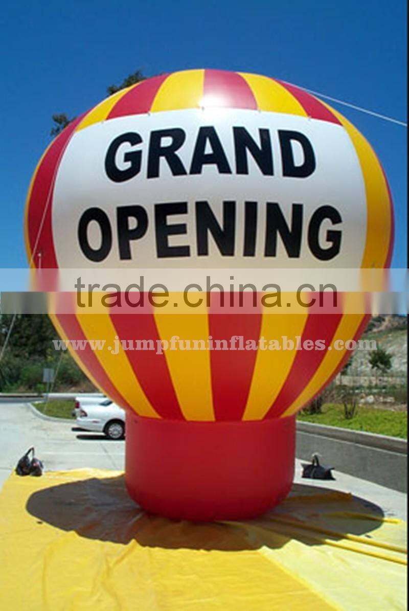 Grand Opening advertising balloon,Large inflatable balloon with advertisment for sale