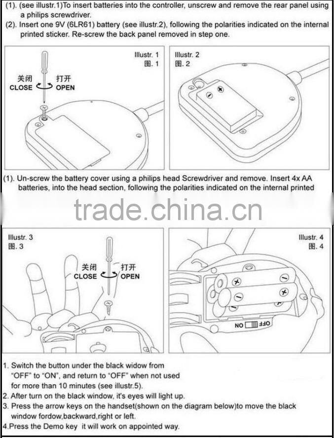 4CH RC Spider,toys spider,Auto Performance Function
