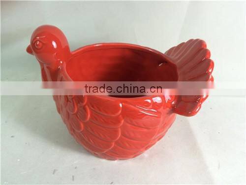 Easter /Flower Plant Pot/Cup/Bowl turkey /Ceramic/Porcelain for daily use