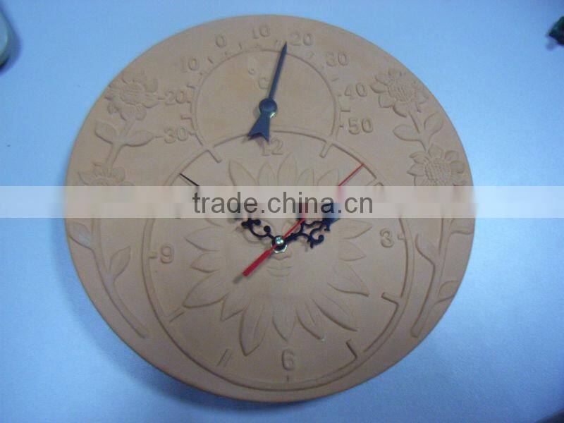 terracotta with thermometer outdoor