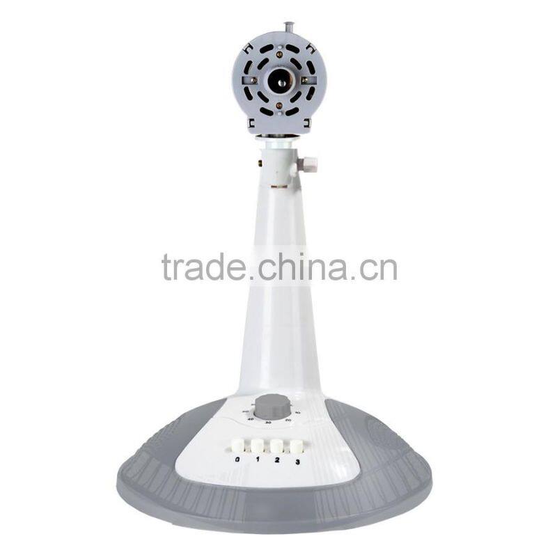 16'' desk fan parts, solar rechargeable table fan