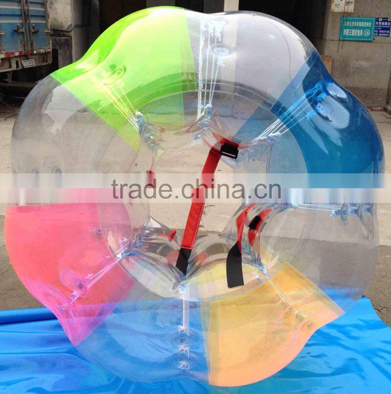 Hola inflatable bubble ball body bumper ball