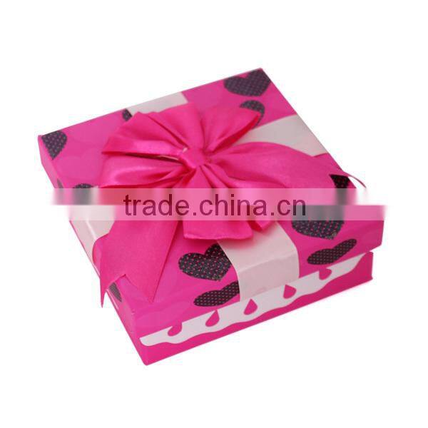 Nice Pink Dot Paste Paper Box