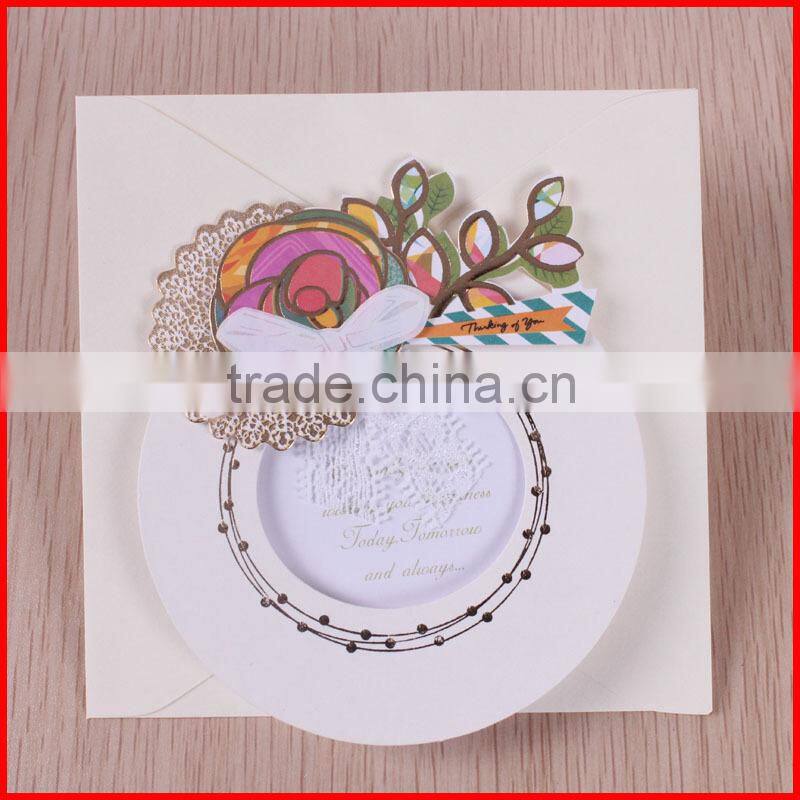 handmade banquet 3D gift card printing