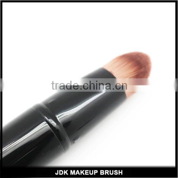 Retractable Blush brush, Double End Retractable Brush, Travel Brush with cap