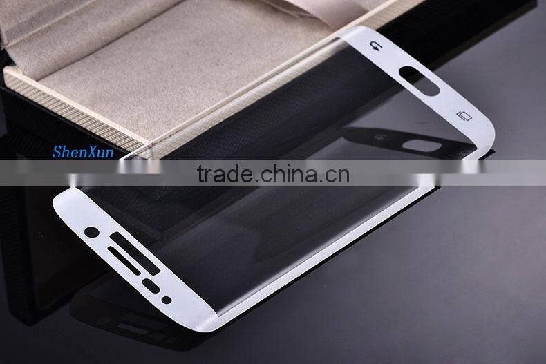 3d tempered glass screen protector for S6 edge