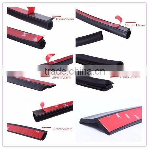 U shape colorful edge decoration strip with steel belt