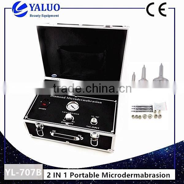 Best Selling 2 IN 1 Portable diamond microdermabrasion beauty machine