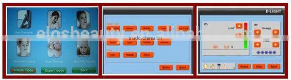 real 2000W 2 in 1 hair removal skin rejuvenation ipl hair removal elight ipl rf machine