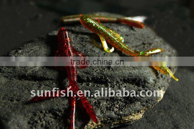 soft fishing lure with salt,freshwater soft lure G03B